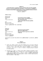 Zmluva k projektu